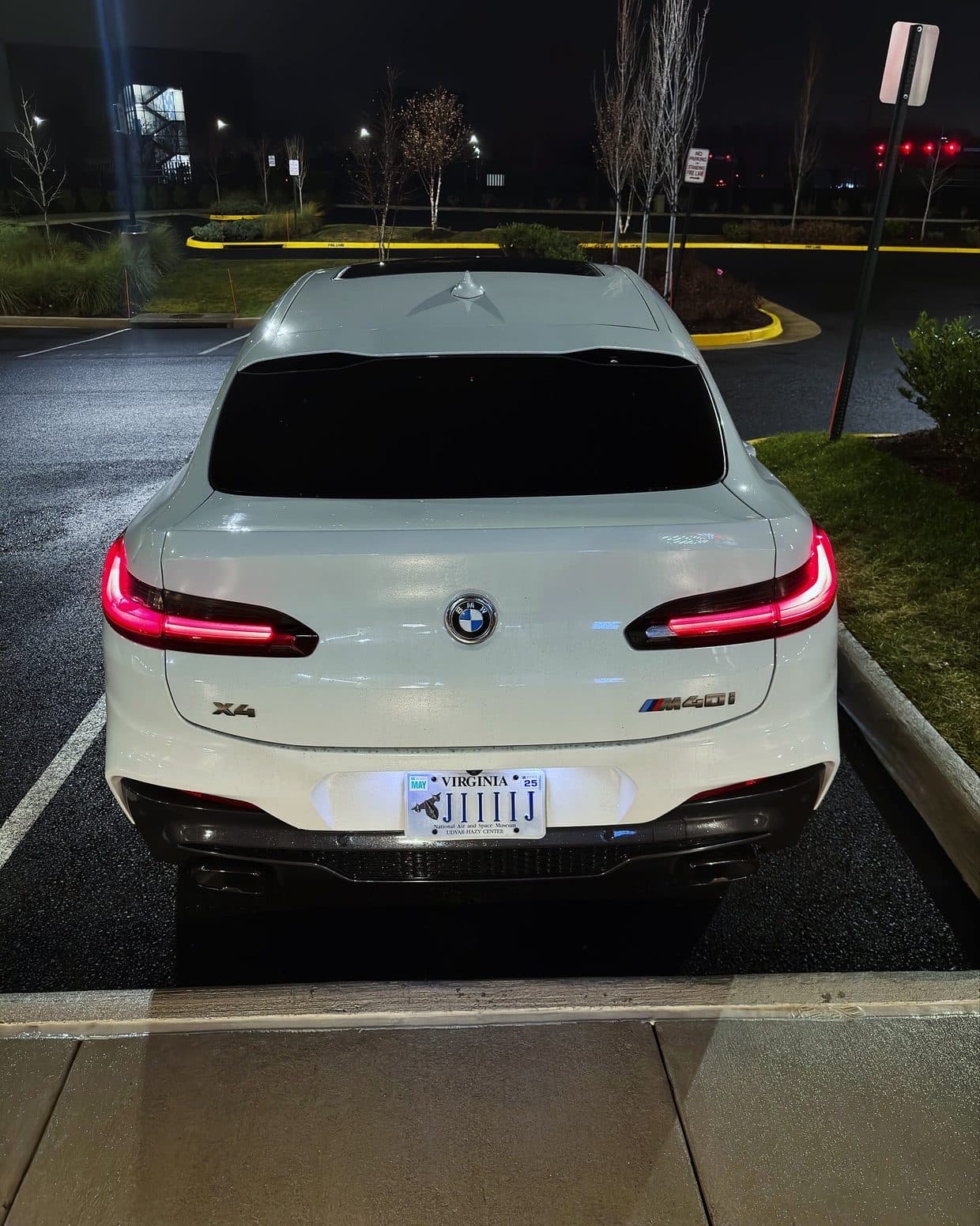 BMW X3 M40i · X3 M40i in for full maintenance plus M-style mirror cap upgrades.